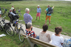 PvdA fietst langs de IJssel