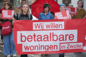 PvdA lanceert Woonmanifest om huizen betaalbaar te houden in Zwolle
