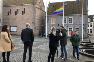 Ook Zwolle hijst de regenboogvlag ?️‍?
