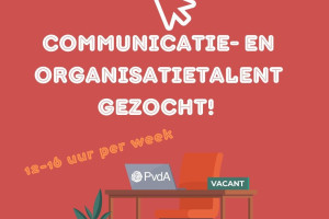 Communicatie- en organisatietalent gezocht! (12-16 uur per week)